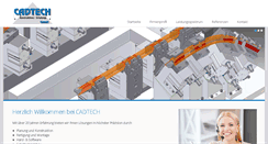 Desktop Screenshot of cadtech-gmbh.de